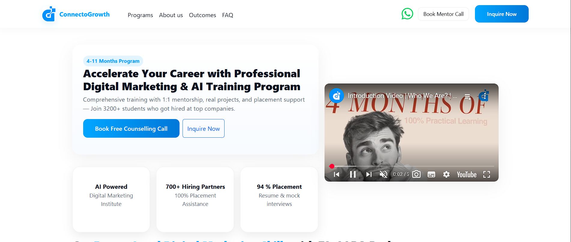 ConnectOGrowth Website