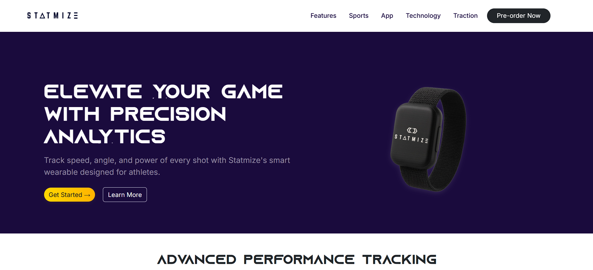 Statmize Smart Wearable